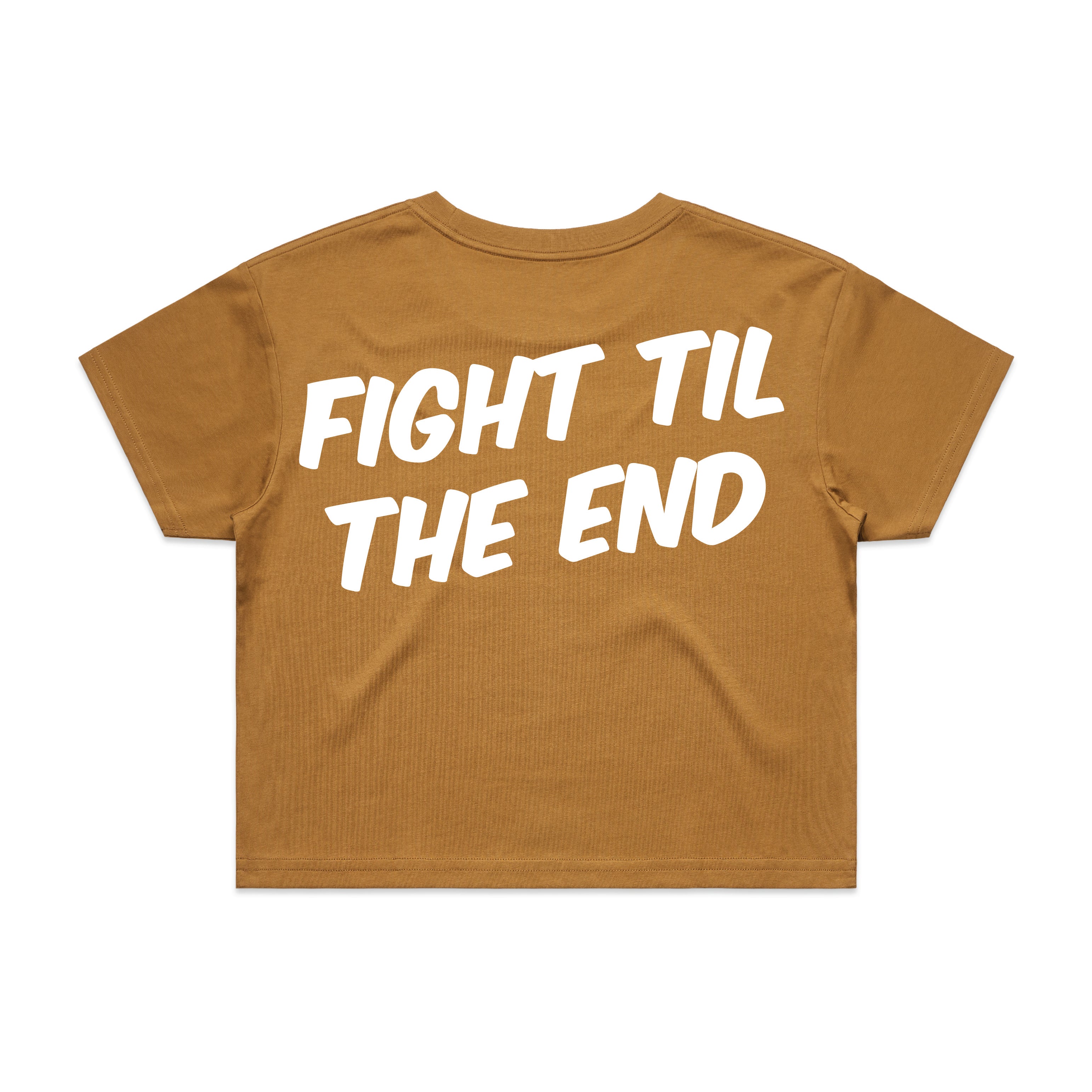 Fight til The End Crop Top