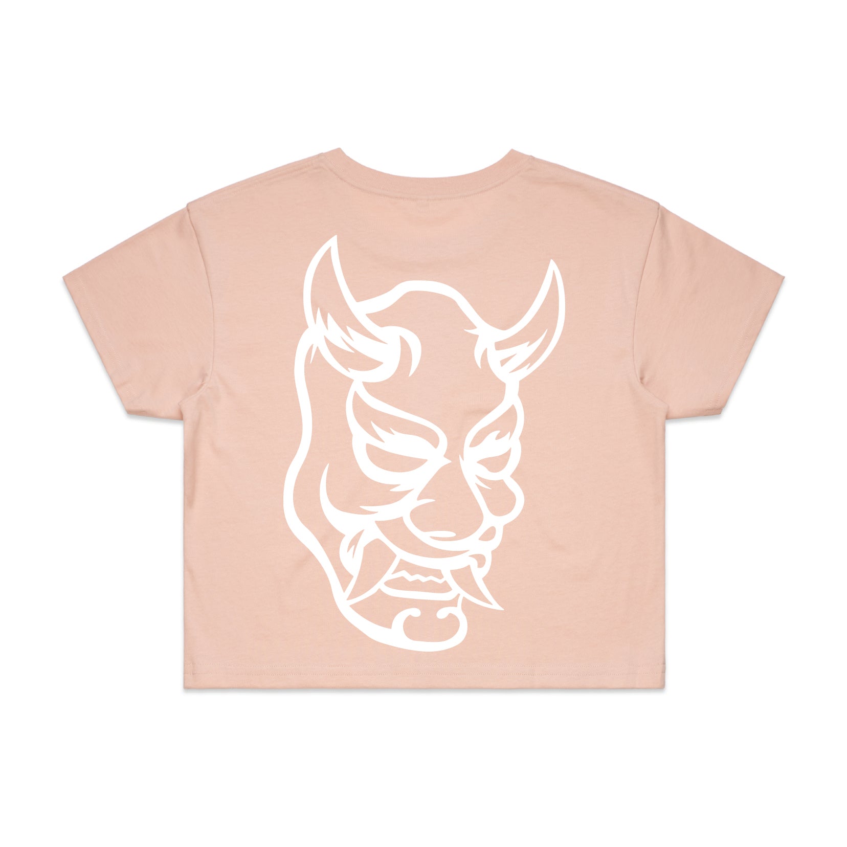 Oni Mask Crop Top