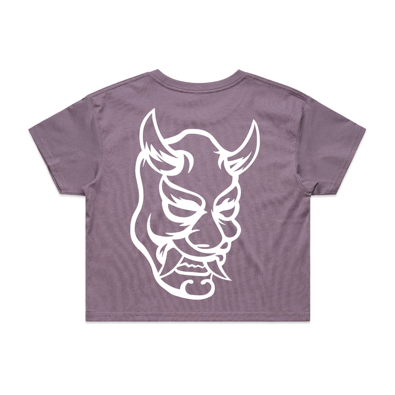 Oni Mask Crop Top